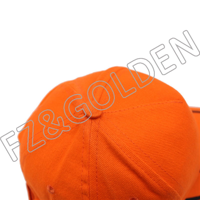 Gorra de béisbol de 5 paneles con diseño personalizado de alta calidad (4)