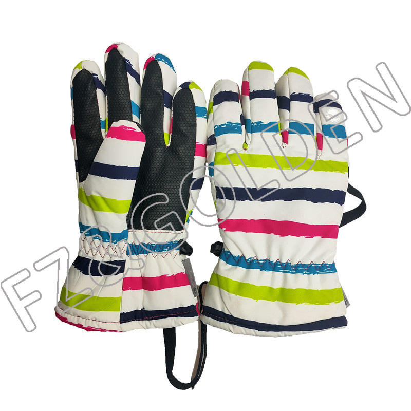Custom Warm Kids Ski Glove