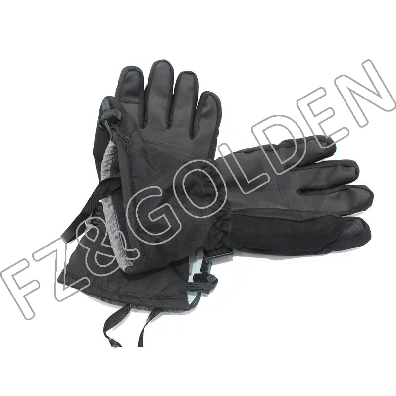 Водонепроницаемые и ветрозащитные снежные перчатки для катания на лыжах Противоскользящие перчатки