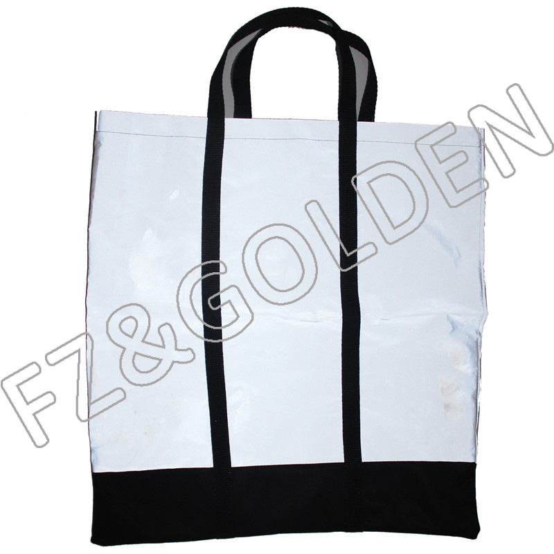 Reflexná polyesterová nákupná taška