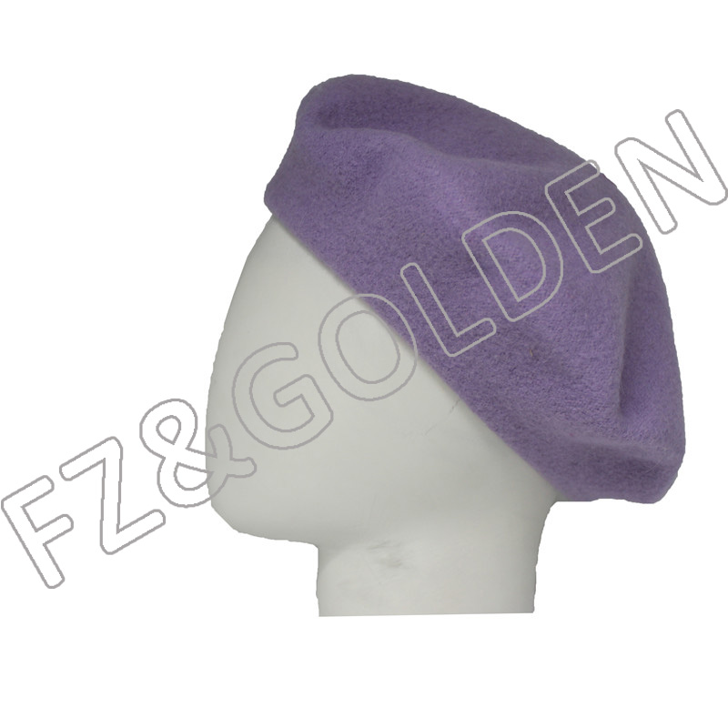 Winter Warm Colorful Wool Berets