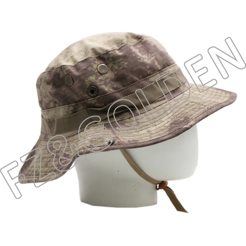Камуфлажна шапка с военно персонализирано лого (9)