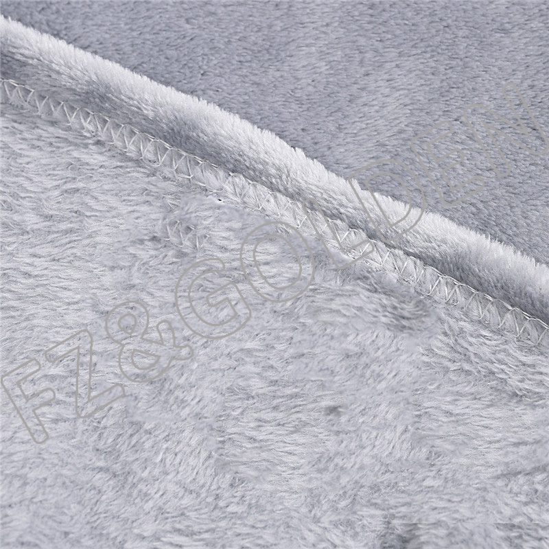 Billig blød flannel fleece tæppe (3)
