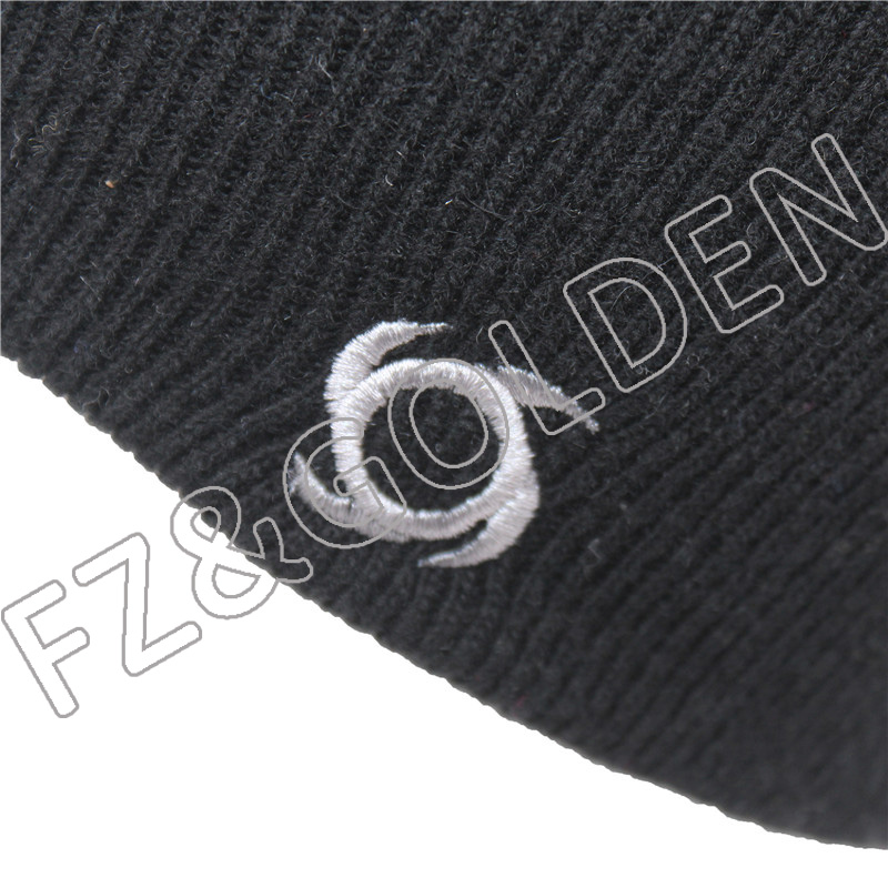 Zivistana Knitted Embroidered Beanie Hats04