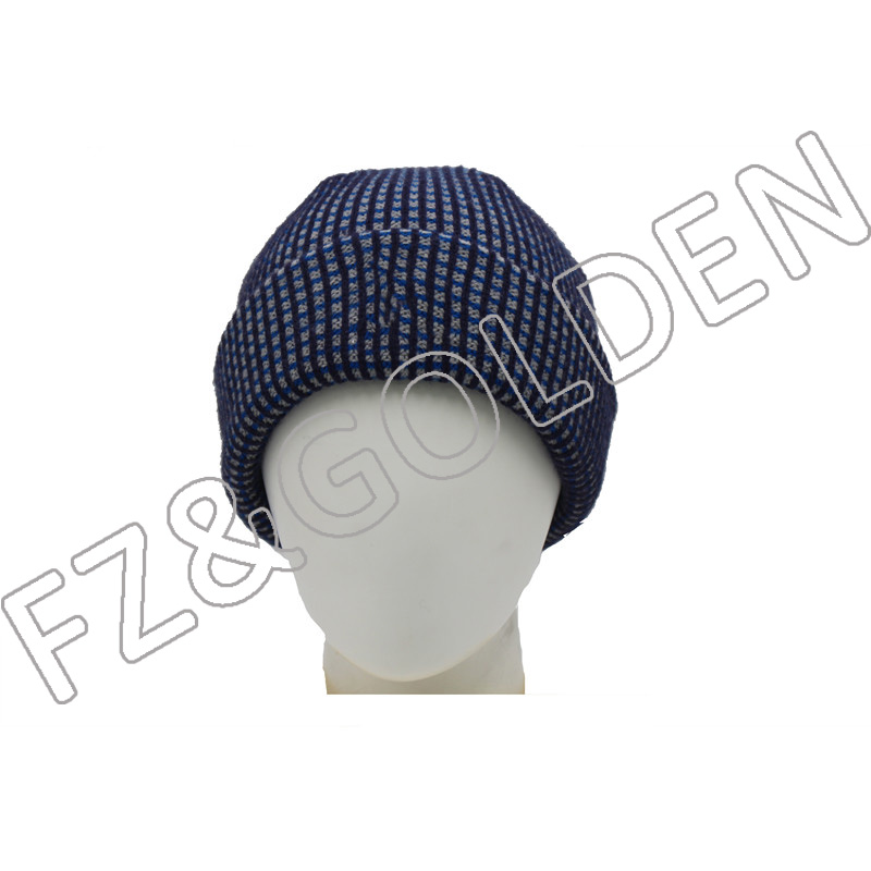 Cappello lavorato a maglia 100% acrilico