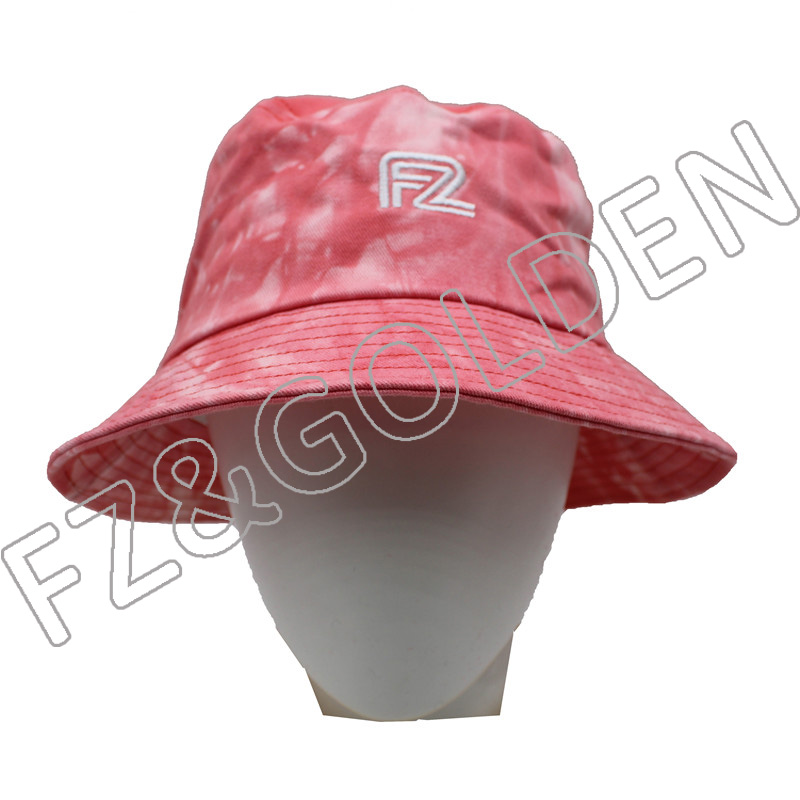 100% Cotton Tie-dyed Adult Hat 