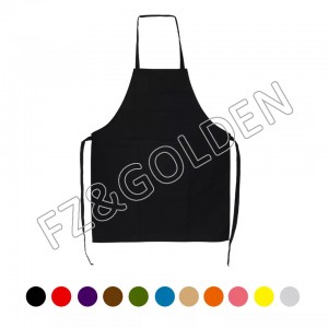 Cheap Custom Logo Printed Kitchen Cooking Cleaning Chef អាវផាយកប្បាស តម្លៃល្អបំផុតសម្រាប់បុរស និងស្ត្រី 1