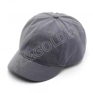 Fashion Bag-ong Disenyo nga Wholesale omen Flx Fit Mubo nga Brim Baseball Hats