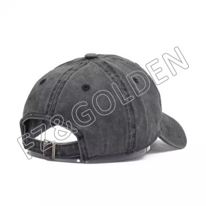 Neue Ankunft: Grau bedruckte Papa-Hüte, Kappen mit individuellem Logo4