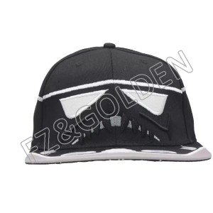 hip hop plain baseball sport flat peak visor snapback snap back cap and hats2
