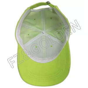 նոր ժամանումը կրաքարի կանաչ բեյսբոլի գլխարկ 61